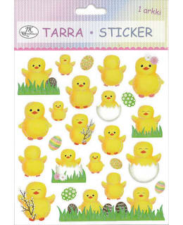 JKP PÄÄSIÄISTIPUT TARRA-ARKKI Main Image