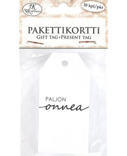 JKP PALJON ONNEA 10KPL PAKETTIKORTTI Main Image