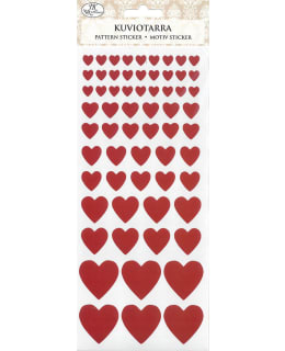 JKP SYDÄN PUNAINEN KUVIOTARRA Main Image