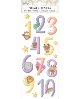 JKP SOMAT ELÄIMET NUMEROTARRA Main Image