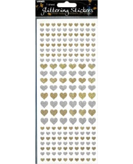 UPIKIT KULTA/HOPEA SYDÄMET KIMALLETARRA Main Image