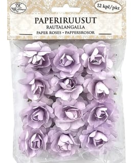 J.K. PRIMECO 12PCS LILAC PAPER ROSES Main Image