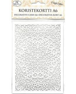 JKP A6 PITSI VALKOINEN KORISTEKORTTI Main Image