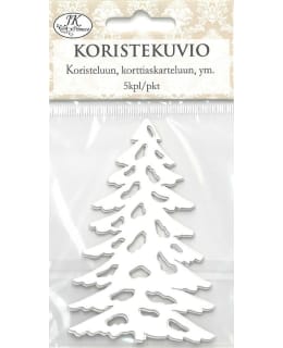 JKP VALKOINEN KUUSI 5KPL KORISTEKUVIO Main Image