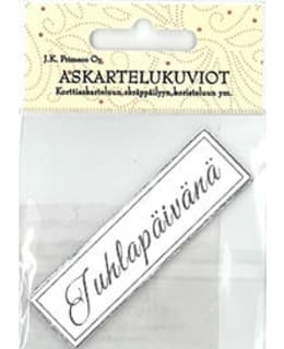 JKP JUHLAPÄIVÄNÄ HOPEA ASKARTELUKUVIO Main Image