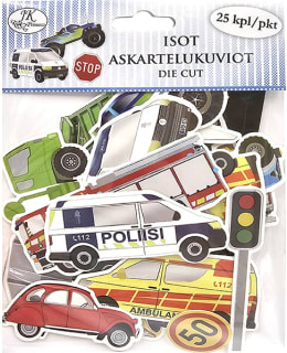 J.K. PRIMECO 25KPL ISOT ASKARTELUKUVIOT Main Image