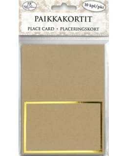 JKP KULTAFOLIO 10KPL PAIKKAKORTTI Main Image