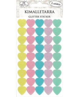 JKP SYDÄMET PASTELLI KIMALLETARRA Main Image