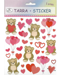 J.K. PRIMECO NALLET SYDÄMET TARRA-ARKKI Main Image