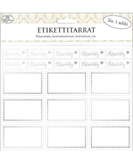 JKP HOPEA ETIKETTITARRA Main Image