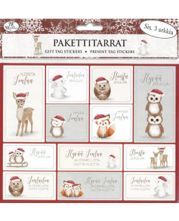 JKP METSÄNELÄIMET JOULU PAKETTITARRA Main Image