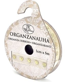 JKP 1CM X 5M SYDÄN ORGANZANAUHA Main Image