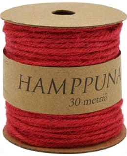 JKP 30M PUNAINEN HAMPPUNARU Main Image