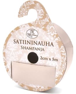 JKP 2CMX5M SHAMPANJA SATIININAUHA Main Image