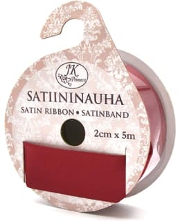 JKP TUMMANPUNAINEN 2CMX5M SATIININAUHA Main Image