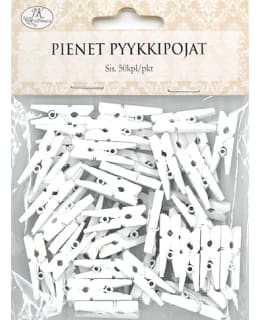 JKP 50KPL VALKOINEN PIENI PYYKKIPOIKA Main Image