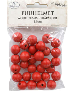 JKP 30KPL 1,5CM PUNAISET PUUHELMET Main Image