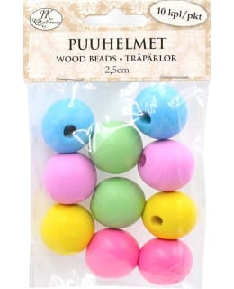 JKP 10KPL 2,5CM VÄRILAJITELMA PUUHELMET Main Image