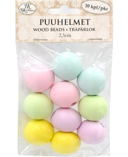 JKP 10KPL 2,5CM PASTELLILAJ PUUHELMET Main Image