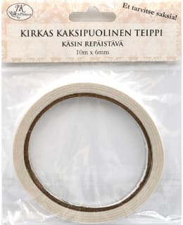 JKP 6MM 2-PUOLINEN PAPERITEIPPI Main Image