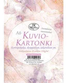 JKP A6 MARMORI ROSA KUVIOKARTONKI Main Image