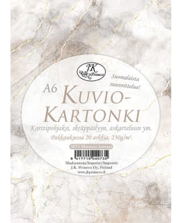JKP A6 MARMORI HARMAA KUVIOKARTONKI Main Image