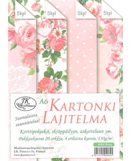 JKP A6 KARTONKILAJ. ROOSA 20ARK. Main Image