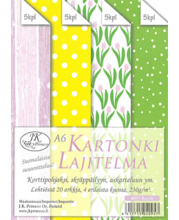JKP KEVÄT A6 KARTONKILAJITELMA Main Image