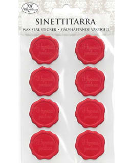 JKP HYVÄÄ JOULUA PUNAINEN SINETTITARRA Main Image