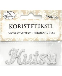 JKP HOPEA KUTSU GLITTER KORISTETEKSTI Main Image