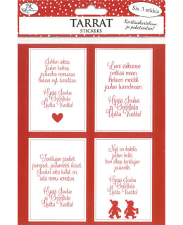 JKP JOULUTOIVOTUKSET PUNAINEN TARRA Main Image