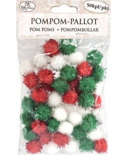 JKP JOULU GLITTER POMPOM-PALLOT Main Image