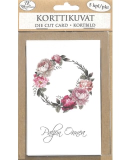 J.K. PRIMECO 5PCS PIONI DIE CUT CARD Main Image