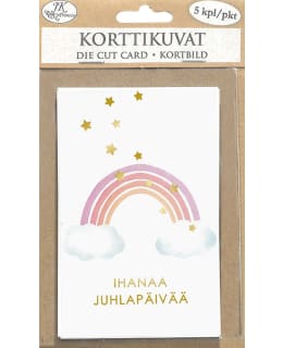 J.K. PRIMECO SATEENKAARI DIE CUT CARD Main Image
