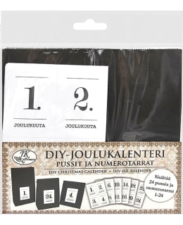 JKP MUSTA DIY-JOULUKALENTERI Main Image