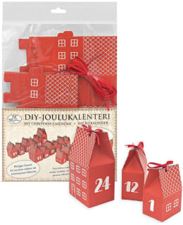 JKP TALOT PUNAINEN DIY-JOULUKALENTERI Main Image