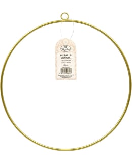 JKP 25CM KULTA METALLIKRANSSI Main Image