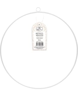 JKP VALKOINEN METALLIKRANSSI Main Image