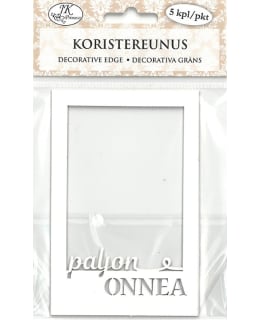 JKP PALJON ONNEA VALKOINEN KORISTEREUNUS Main Image