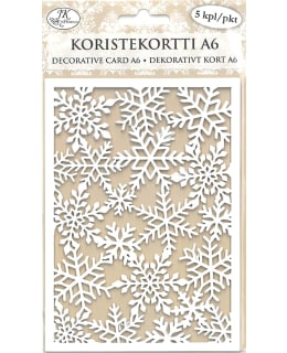 JKP A6 ISOT LUMIHIUTA 5KPL KORISTEKORTTI Main Image