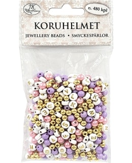 J.K. PRIMECO PINK/GOLD JEWELLERY BEADS Main Image
