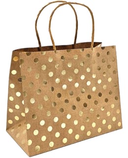 J.K. PRIMECO S BALL GOLD FOIL GIFT BAG Main Image