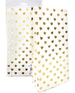 JKP SYDÄMET KULTAFOLIO 5KPL LAHJAPUSSI Main Image