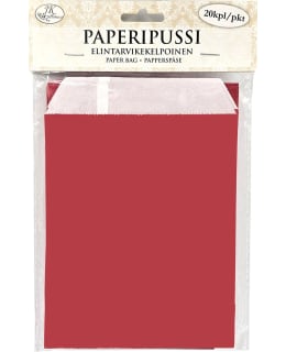 JKP PUNAINEN 20KPL 18X13CM PAPERIPUSSI Main Image