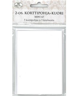 JKP A7 VALK. 5+5 MINIKORTTI+KUORI Main Image