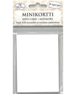 JKP 25 KPL VALKOINEN MINIKORTTI Main Image