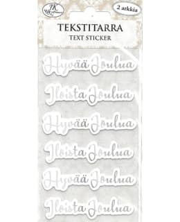 JKP JOULUTOIVOTUKSET HOPEAFO TEKSTITARRA Main Image