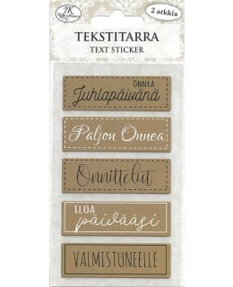 JKP ONNITTELUT UUSIO TEKSTITARRA Main Image