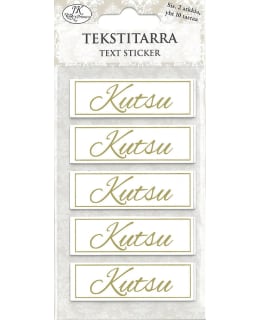 JKP KUTSU KULTA TEKSTITARRA Main Image