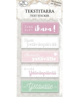 JKP YSTÄVÄLLE TEKSTITARRA Main Image